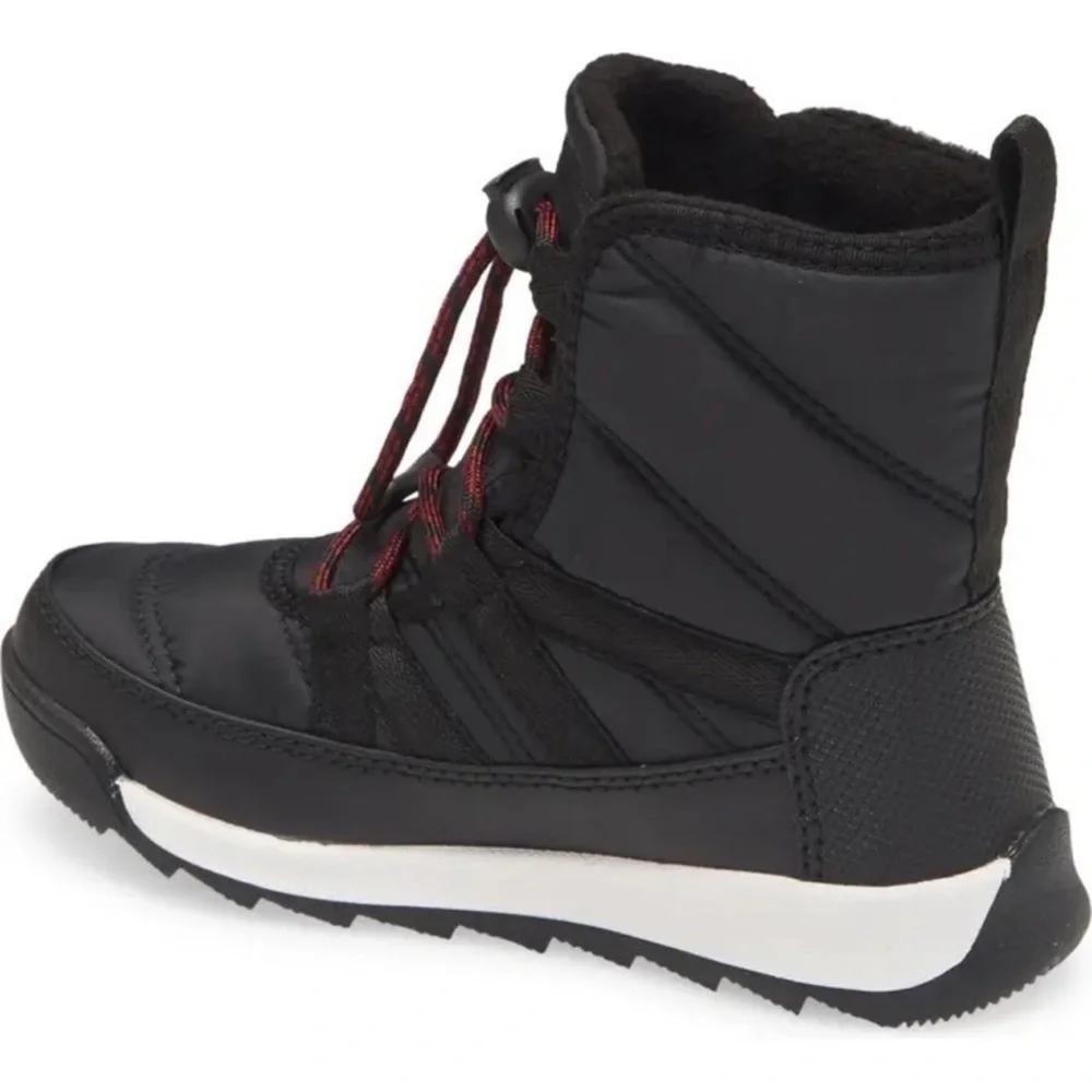 Sorel Whitney II Waterproof Insulated Kids Snow Boots Black Winter Little Kid 10